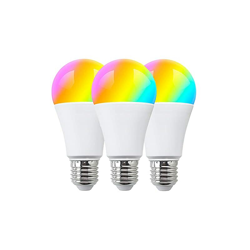 Aluzan Color Sun E27 Smart Lampadina dimmerabile multicolore | Lampada a risparmio energetico con telecomando, controllo vocale e timer, compatibile en oferta