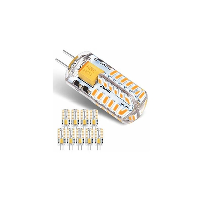Lampadine a LED G4 3W sostituisce lampadine alogene da 30 W, luce bianca calda, 12 V AC/DC, 300 lm, non tremolante, non dimmerabile, angolo di