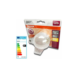 Goccia Lampadine LED, 2.8 W Equivalenti 25 W, Attacco E27, Luce Calda 2700K, Confezione da 6 Pezzi - Osram en oferta