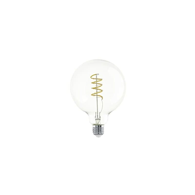 Lampadina a LED E27, stile vintage, a spirale, per illuminazione retrÃ², 4 Watt (equivalente a 35 Watt), 400 lumen, E27, luce bianca calda, 2700