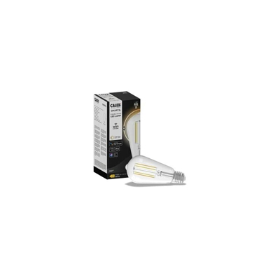 Calex Smart Home - Filamento LED Clear Rustic Lamp ST64 E27 220-240V 7W 806lm 1800-3000K