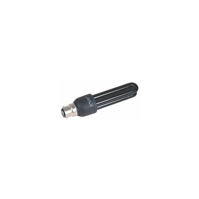 160.020 - Lampada a risparmio energetico, 15 W, luce nera - QTX