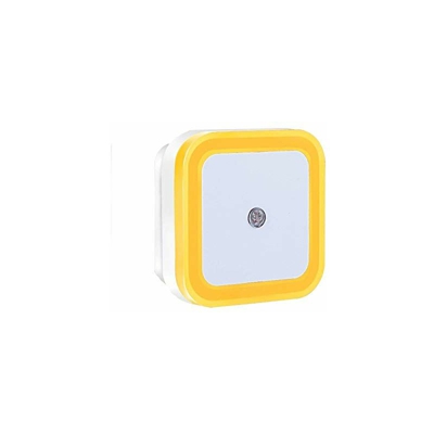 Aocgo - Luce notturna a LED, luci notturne con sensore intelligente Lampada a LED a innesto con accensione/spegnimento automatici dal tramonto