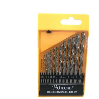 Hoteche - Kit 13 Punte Trapano In Lega Di Titaniohss Fresa Da 1.5 A 6.5 Mm