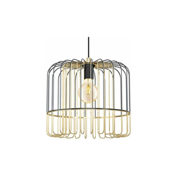 Eglo Asunción - Lampada a sospensione industriale, vintage, retrò, in acciaio nichelato nero, ottone, lampada da tavolo da pranzo, lampada da en oferta