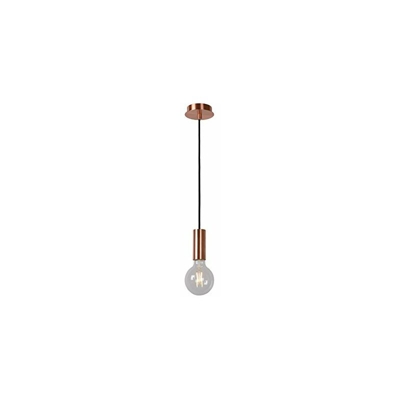 DroopyÂ â??Â Lampade a sospensione LEDÂ â??Â Ã? 9,5Â cmÂ â??Â dim.Â â??Â 1Â X 4Â W 2700Â KÂ â??Â Rame, Metallo, rame, E27 4 wattsW 230 voltsV - Lucide