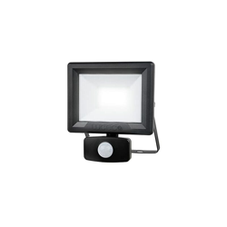 LED Eco Slimline, PIR 800LM 10Â W, IP65, 4000Â K, colore: Nero - Luceco precio