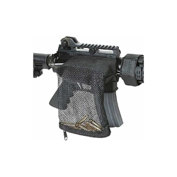 Tactical Hunting Rifle Brass Catcher Shell Sgancio rapido per 15 Borsa in nylon Mesh Trap Munizioni AR Shooting Gun Supporto tascabile per proiettili precio