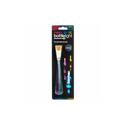 Tappo Luminoso Bottle Light-Fibra Ottica, Multicolore, 1 - Suck Uk