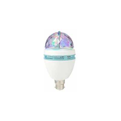 45570 - Lampadina effetto discoteca, attacco a baionetta B22, 1.5 W, a LED - Global Gizmos