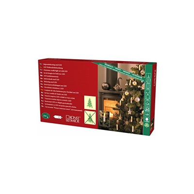 Konstsmide 1004Â â??Â 020Â catena albero LED con/albero/per interni (IP20) bianchi Certificato VDE/24Â V trasformatore interno/One String/con