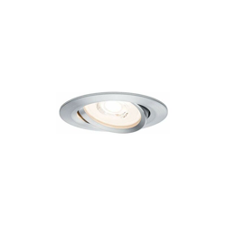 Paulmann 93943 Einbauleuchte LED Reflector Coin Flache Einbaustrahler 3x6,8W Deckenspot Alu dimmbar und schwenkbar Akzentbeleuchtung da Incasso 6.8 en oferta