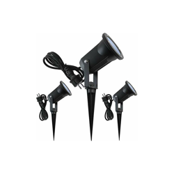 Set di 3 faretti da giardino a LED con picchetto GU10 incluso faretto LED da 5 W per esterni e giardino, IP65 - Lumare precio