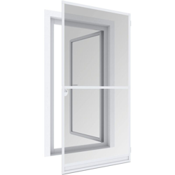 Porta Girevole Zanzariera tettoia Expert, Telaio in Alluminio per Porte, accorciabile singolarmente, 120 x 240 cm, Bianco, 03904 - Windhager características