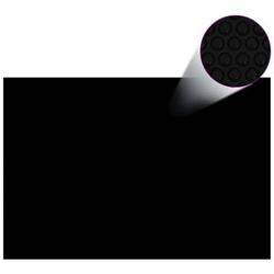 Copripiscina Rettangolare 600x400 Cm In Pe Nero precio