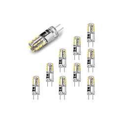 Lampadine LED G4 12 V bianco freddo 6000 K 1,5 W AC/DC, ricambio alogeno 20 W, attacco G4 Bi-pin, tipo JC, lampadina a risparmio energetico, nessun en oferta