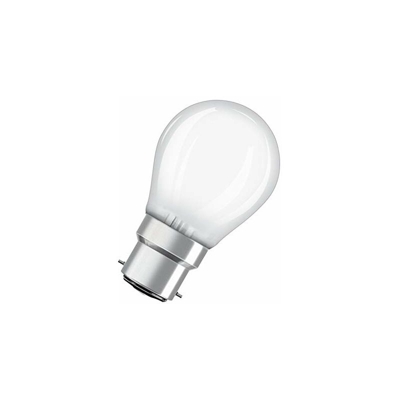 OSRAM Sfera Lampadine LED, 4.5 W Equivalenti 40 W, Attacco B22d, Luce Calda 2700K, Confezione da 10 Pezzi