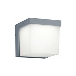 Trio Leuchten Trio 228260187 Yangtze Lampada da Parete a LED da Esterno, Alluminio, Acrilico 3.5 W, Titanio/Bianco en oferta