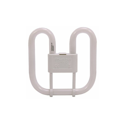 Sylvania - Lampadina fluorescente compatta Lynx Q, a risparmio energetico, vita media 10.000 ore, 16 W, attacco GR8 2-pin, 835 K, colore bianco