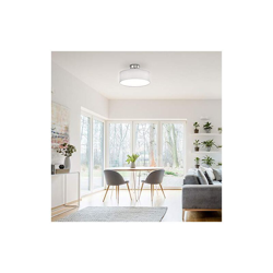 Plafoniera, 1 x E27 Max. 40 Watt, Paralume, Colore: Bianco Satinato, Ã? 30 cm, Tessuto W, WeiÃ?-Satin, Ã? 30cm - Briloner Leuchten características