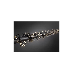 Konstsmide 3862-100 Micro LED luce luci'cluster', in plastica, nero precio