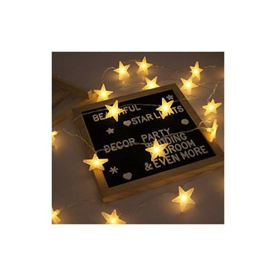 Ghirlanda luminosa a LED, 30 pezzi, luce bianca calda, per feste di compleanno o vacanze - Lypumso