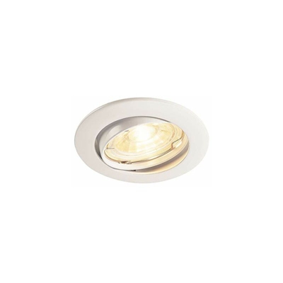 Pika plafoniera lampada da incasso, alluminio, Bianco - SLV