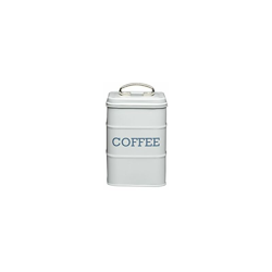 Contenitore per tè Living Nostalgia in Metallo, 11 x 17 cm, Acciaio Inossidabile, Grigio Francese, 11 x 17 cm - Kitchen Craft en oferta