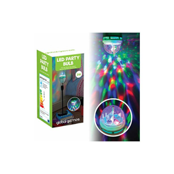Global Gizmos 45350 - Lampadina effetto discoteca, attacco a baionetta B22, 3 W, a LED precio