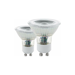 11526-Lotto di 2 lampadine a LED GU10, 5 W, COB 4000 K, luce del giorno, 400 Lumen - Eglo características