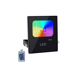 Proiettore LED da esterno, 10 W, 16 colori e 4 modalitÃ , impermeabile IP66, per giardino, feste, casa, 1 pezzo x 10 W - Nicetai características