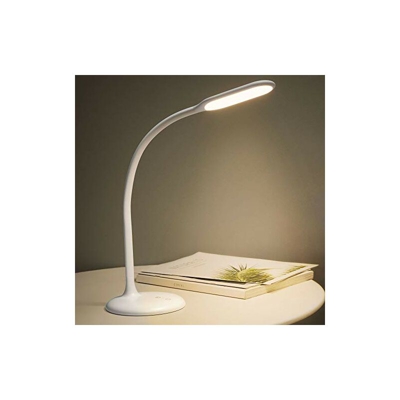 Lampada da scrivania a LED per bambini, senza fili, lampada da tavolo delicata per gli occhi, batteria ricaricabile, timer da 30 minuti, collo di