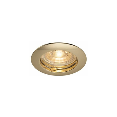 PIKA - Faretto da incasso a soffitto, faretto da soffitto, a LED, GU10, 50,0 W, in ottone - SLV