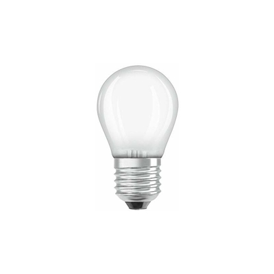 OSRAM LED Retrofit CLASSIC P Pacco da 4 x Lampadina LED, Attacco: E27, Bianca Fredda, 4000 K, 6.50 W, Equivalenti a 60 W, LED DAYLIGHT SENSOR CLASSIC