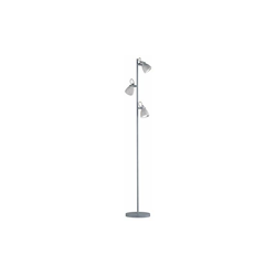Trio Leuchten Lampada da Terra PIANTANA GU10, 42 W, Grigio Cemento, 25 x 34 x 160 cm características
