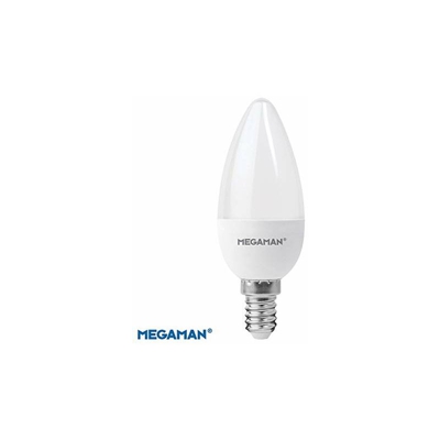 Megaman Lampadina LED A Candela Richcolour R9 Dimmerabile 5,5 W E14 4000K, Bianco Freddo