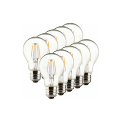 400218Â a + +, set da 10Â LED proiettore retrÃ² pera sostituisce 40Â W, vetro, E27, bianco, 6Â x 6Â x 10.6Â cm - Mã¼ller-licht características
