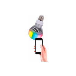 Save-E - Lampadina LED smart E27, 7 Watt, Bluetooth, con controllo tramite app - Ultron en oferta