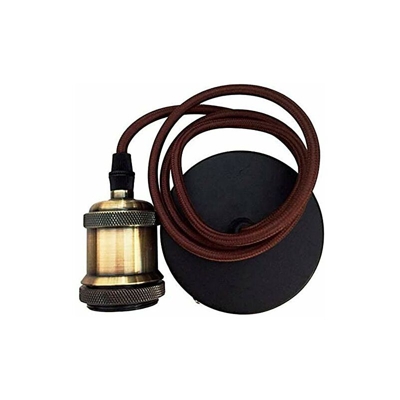 Set portalampada, colore: marrone - Fline