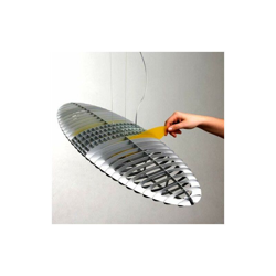 Luceplan Titania D17 Lampada A Sospensione, Bianco, alluminio características