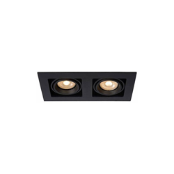 Lucide 09926/02/30 Faretto da Incasso, Alluminio, 100 W, Nero precio