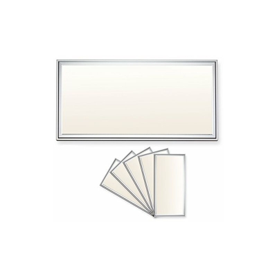 LEDVero Pannello ultrasottile con trasformatore EMV2016 regolabile, Bianco caldo 3000K, 30x60, 20W, 1600lm, 5 Pezzi