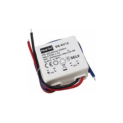 Trasformatore LED 12 V 6 W tensione costante per striscia LED G4 GU5,3 MR11 MR16 LED alimentatore di rete driver - Huatec