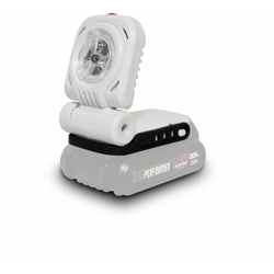 XPSPL20LI Torcia a led a batteria 20V portatile -testa girevole 300 lumen - campeggio - zona lavoro (batteria non inclusa) - X-performer características