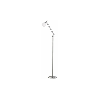 Trio Leuchten Trio 4035011-07 Lampada a Stelo in Nichel Opaco E27, 60 W