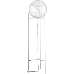 WOFI - Lampada a stelo, per interni, cromata, in vetro classico, 40 W en oferta