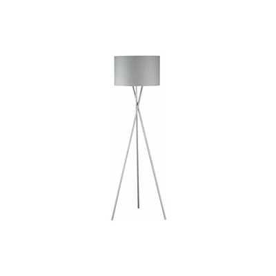 Fischer&Honsel WOTAN - Lampada a stelo in metallo, 60 W, colore: Nichel