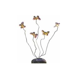 Effetto Assissi 5Â luci solare farfalle (7628Â â??Â 000), Yellow, 5 Lights - Konstsmide en oferta