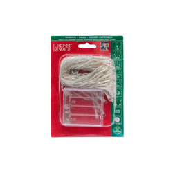 Konstsmide 1470-103 / Catena di luci LED / 50 diodi bianco caldo/a batteria/cavo trasparente en oferta