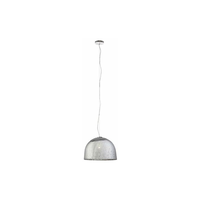 Brilliant 32070/15 - Lampadario a sospensione, in vetro/metallo, cromato